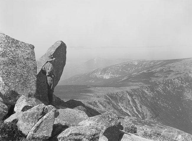 Looking Across Saddle of Katahdin