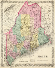 Colton Map 1856